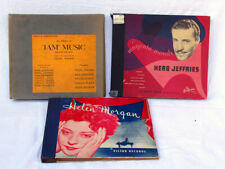 3 ORIGINAL PLATTENALBEN für