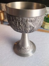 Vintage BMF REIN ZINN - Kelch - Zinnbecher - Trinkbecher - Sammelbecher - MG 31