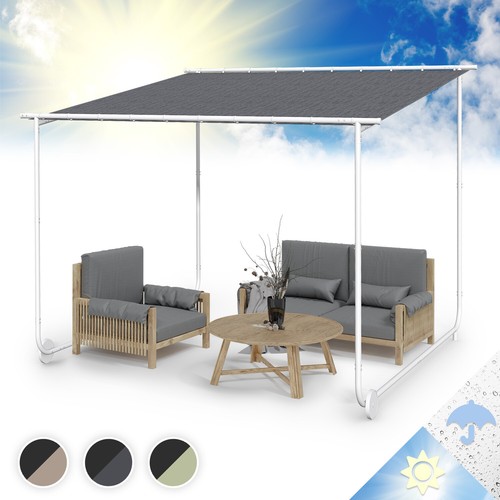 Sonnendach garten 3x3 - 3x3, m