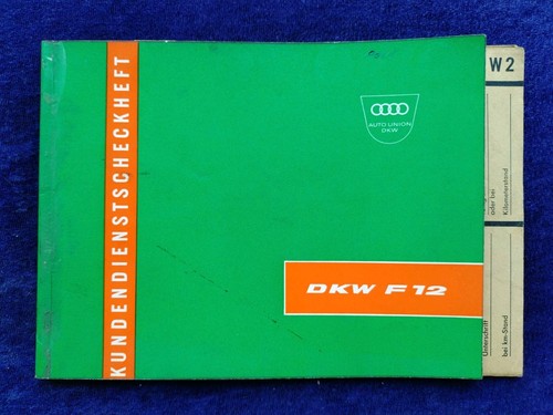 Dkw f12 kundendienst - f12,