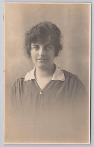 Rppc portrait frau - rppc,