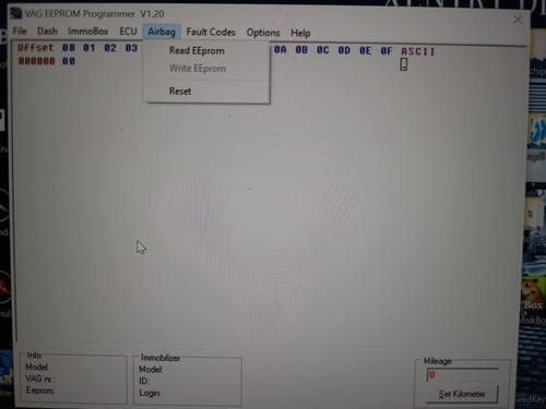 Vag eeprom programmer - eeprom, v1.20