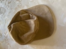 SPIETH & WENSKY Damen Mütze - Kappe Basecap S Braun Leder Vintage