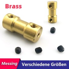 Motor Wellenkupplung Messing