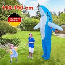 Erwachsene Aufblasbare Hai Kostüm Halloween Party Selbstaufblasbares Cosplay DHL