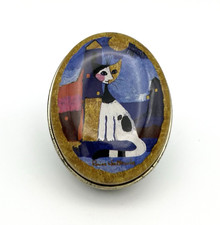 Vintage Blechdose Rosina