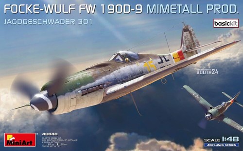 Miniart 48040 focke wulf - miniart, fw