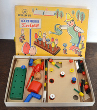Kellner-Patent-Steckspiel "Gärtnerei Tulpe" Georg Kellner KG Tabarz DDR 1970