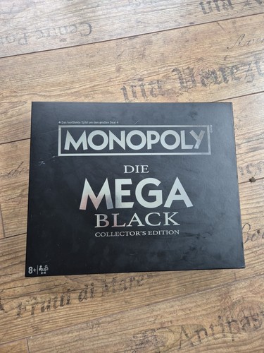 Spiel monopoly mega black - monopoly,