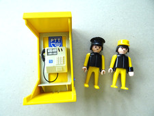 Playmobil Telefonzelle und 2 Postboten
