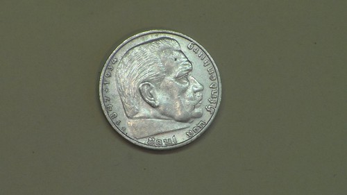 Silbermünze 900 5 rm - dr,
