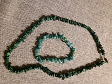 Kette und ARMBAND aus Malachit