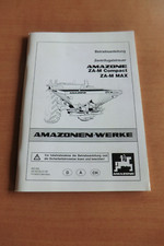 Betriebsanleitung AMAZONE ZA
