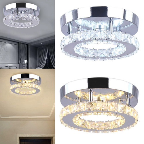 Kristall decken lampe led - kristall,