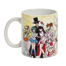 Sailor Moon Tasse 320 ml Anime Kaffeetasse Tee Kakao Kaffee Keramik Weiß