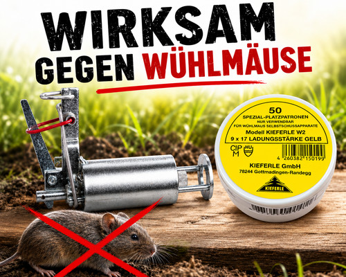Profi set wühlmausfalle - profi,