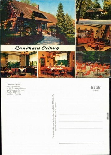 Ansichtskarte greven landhaus - ansichtskarte,