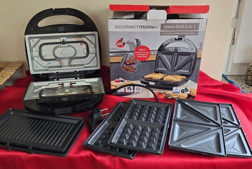 Grill eisen 3in1 waffelautomat - eisen,