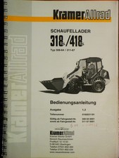 441-10 Kramer 318 418 Bedienungsanleitung Wartungsanleitung service manual