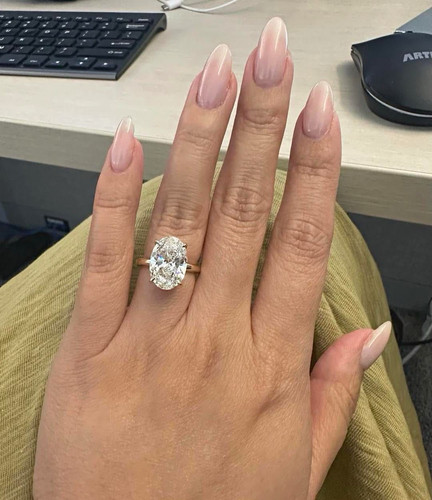 14k gelbgold verlobungsring - 14k,