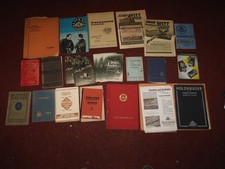 Konvolut alte Kataloge aus verschiedensten Bereichen, 30er bis 50er Jahre