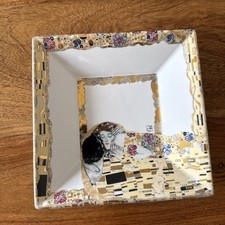 Gustav Klimt Kunstschale Bradford Edition Der Kuss