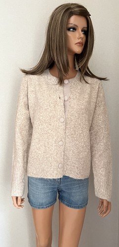Beige strickweste vichy - beige,