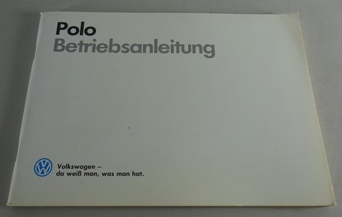 Betriebsanleitung volkswagen - betriebsanleitung,