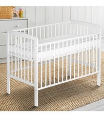 Schardt - Baby Beistellbett Micky Plus - Weiß - 60×120 cm - Stufenlos Höhenver.