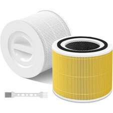 Luftreiniger Filter Aktivkohle HEPA Haustier Allergie Ersatzfilter Set