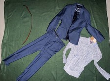 Jungen Anzug Set 4 Teilig Hose