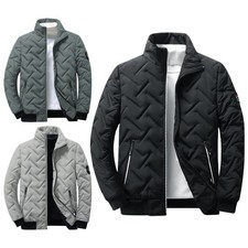 Herren Jacke Übergangsjacke Steppjacke Jacke Langarm Outdoor Jacke Winterjacke