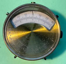 Antiker alter Voltmeter VOLT Hartmann & Braun A.G. Frankfurt A/M um 1910 RARR