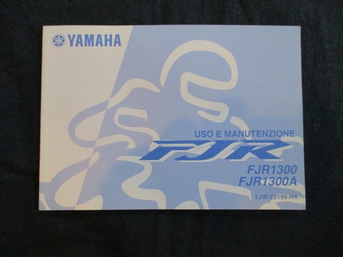 Uso manutenzione yamaha - e, fjr