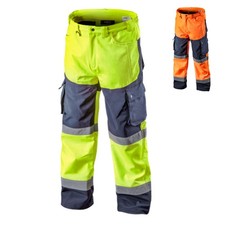 Softshell Arbeitshose Warnschutzhose Sicherheitshose Reflektionsstreifen S-XXXL