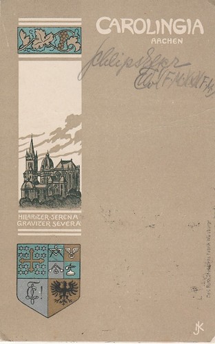 Studentika 1922 carolingia - studentika,