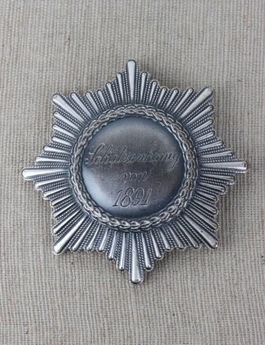 Schützenkönig 1891