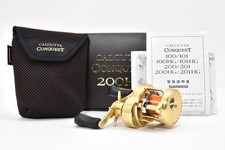 Shimano 21 CALCUTTA CONQUEST 200HG Rechts BaitCasting Rolle Nahe Mint #2678