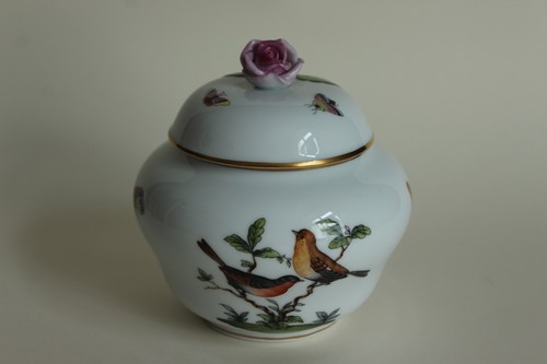 Herend rothschild deckeldose - herend,