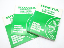 HONDA CB750K F Werkstatthandbuch Handbuch 1981 Deutsch... 6642501 + 2 Nachträge