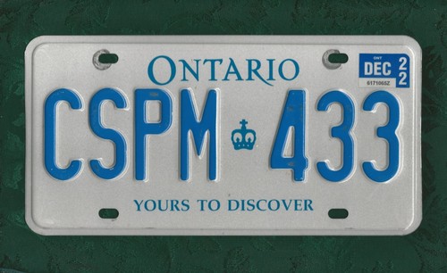 Cspm 433 ontario discover - cspm-433,