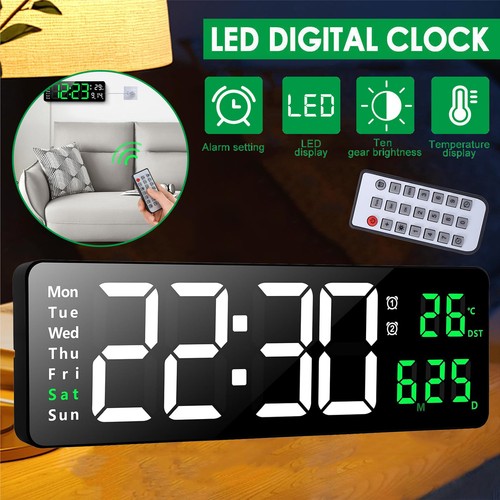 Digitale uhr wanduhr led wand - digitale,