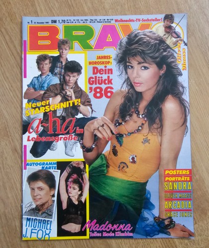 Bravo magazine 1986 - 1986, auswahl
