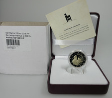 San Marino 2 Euro 2018 Heiliger Marinus Gedenkmünze Spiegelglanz PP im Etui