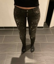 Please Jeans P68 Grau Destroyed Used-Look S Top Zustand :-)