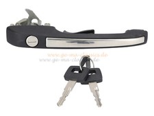 VW Polo1 Audi 50 links Türgriff Original Neu NOS mit Schlüssel L LS GL GLS