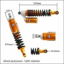 Federbein 330 mm Gold - Schwarz passend für Dirt Pit Bike Quad ATV - HMParts