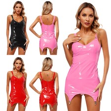 Damen Kleider Mode Kleid Gurte Nachtkleid Reißverschluss Hinten Etuikleid Party