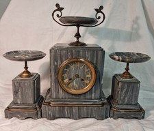 Antike Kamin Uhr mit