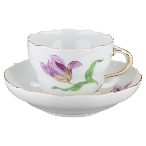 Kaffeetasse mit untere lila - kaffeetasse,